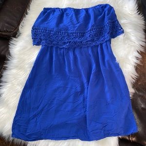 LIKE NEW Strapless Dress